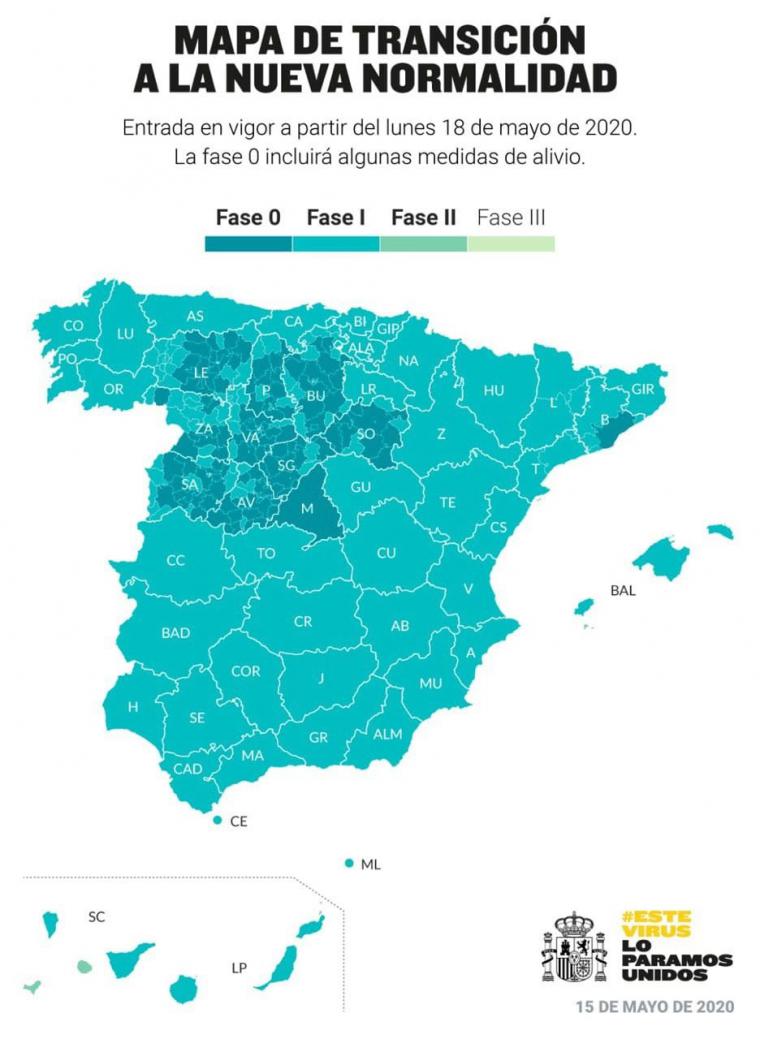 Toda la Comunitat Valenciana pasa a la Fase 1