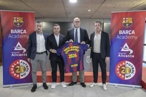 Alicante será sede del campus de fútbol del Barça del 6 al 10 de julio