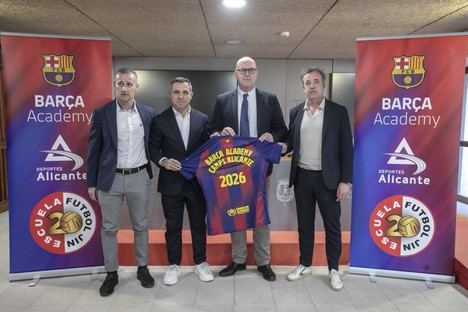 Alicante será sede del campus de fútbol del Barça del 6 al 10 de julio