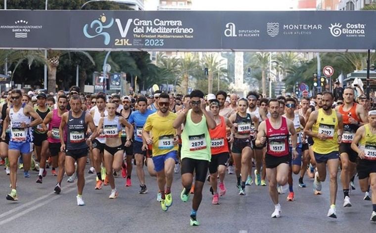 Alicante implementa restricciones de tráfico por la Gran Carrera del Mediterráneo este fin de semana