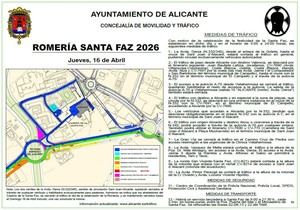 Alicante implementa lanzadera de autobús a Santa Faz con frecuencia de 5 minutos