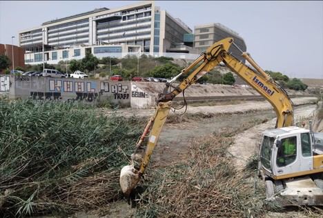Alicante inicia limpieza de barrancos y puentes en la N332