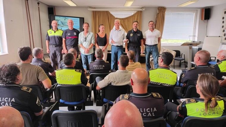 Alicante capacita a Policías y Bomberos para emergencias por inundaciones
