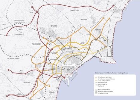 Alicante planea más de 10.000 plazas en aparcamientos disuasorios