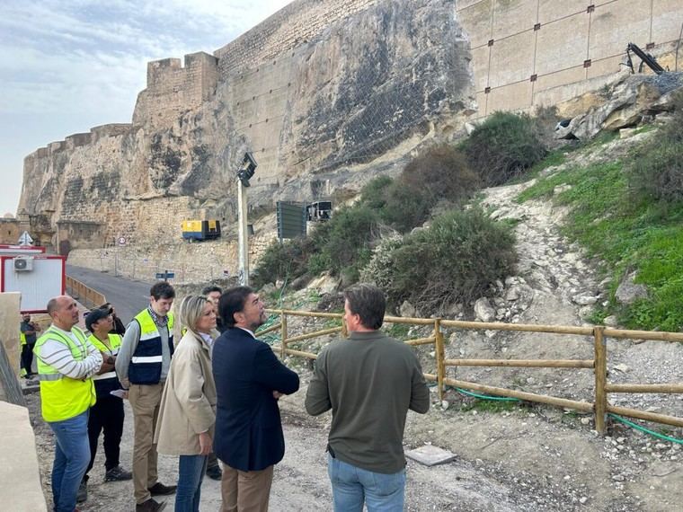 Alicante invierte 1,5 millones en el Castillo de Santa Bárbara para su conservación