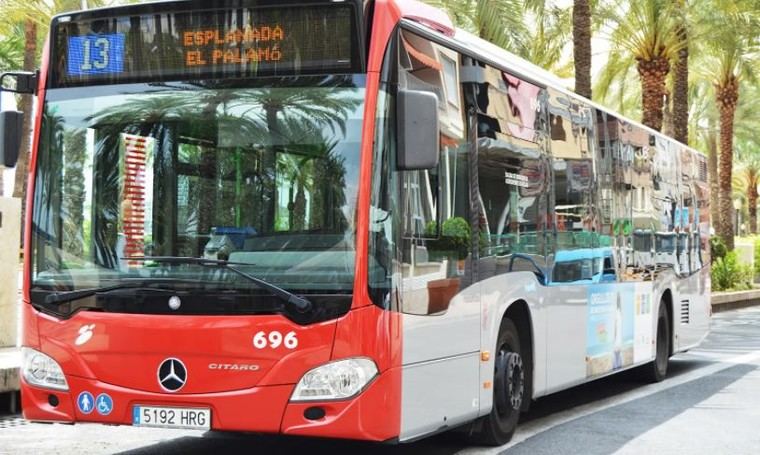 Alicante ofrece autobús urbano gratuito para menores de 14 años desde julio