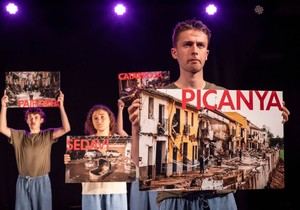 Escena Erasmus UV inicia gira en la Safor con 'Un instant de bellesa'