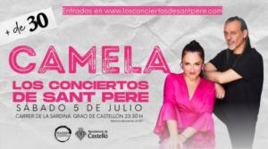 Camela se presenta en los conciertos de Sant Pere