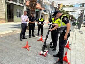 Castellón implementa control de patinetes eléctricos en el Grao este verano