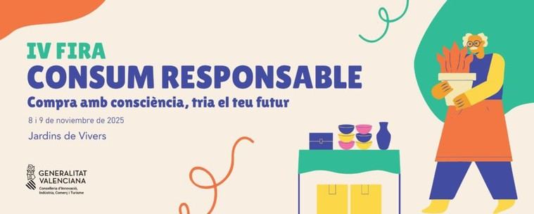 València acoge la IV Feria del Consumo Responsable para promover la sostenibilidad