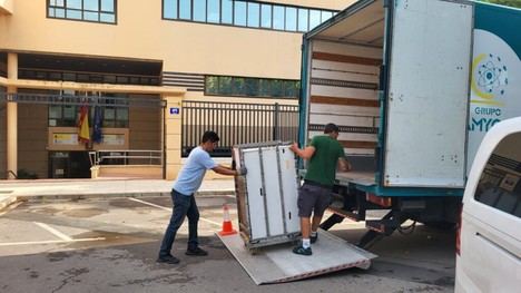 Inicia el traslado de documentos del Archivo Histórico Provincial de Castellón a su nueva ubicación
