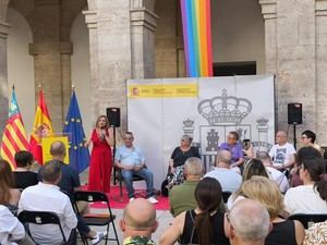 Celebración de 50 años de democracia y derechos LGTBI en Valencia