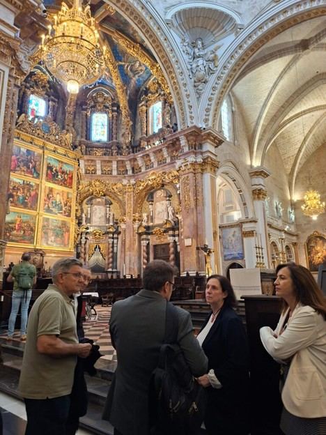 Cultura financia la restauración del ábside de la Catedral de Valencia para proteger sus pinturas renacentistas