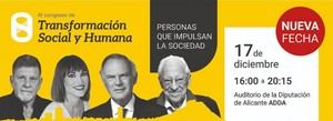 Foro de Transformación Social y Humana en Alicante el 17 de diciembre