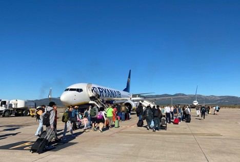 Récord de pasajeros y operaciones en el aeropuerto de Castellón en 2025