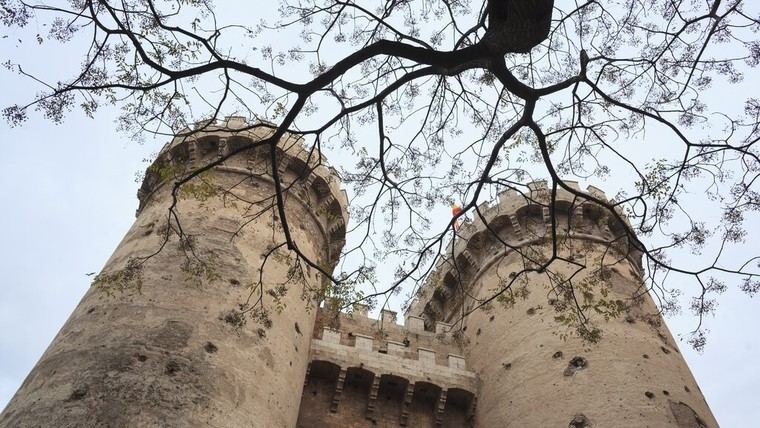 Comienza la rehabilitación de las Torres de Quart en Valencia