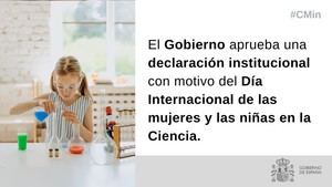 Gobierno aprueba declaración por el Día de las Mujeres y Niñas en la Ciencia