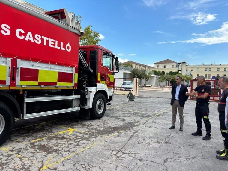 Bomberos de Castellón modernizan su flota con un nuevo vehículo de rescate