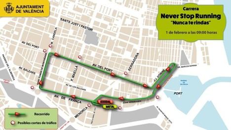 Camins al Grau se prepara para la XI Carrera Never Stop Running este domingo