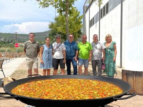 Castellón celebra las fiestas del Grupo San Agustín y San Marcos con una gran paella comunitaria