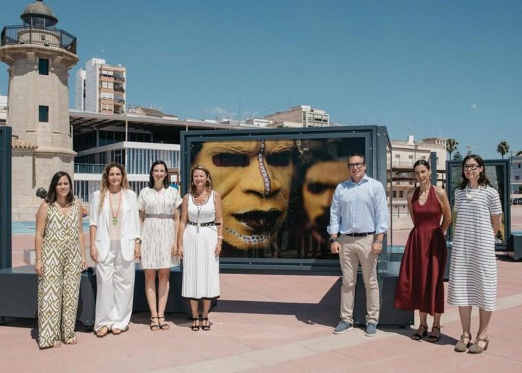 Exposición de National Geographic sobre el significado del color en el Grao de Castellón