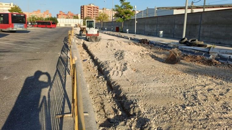 EMT València mejora sus cocheras con obras de reasfaltado en agosto