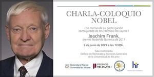 Joachim Frank, Nobel de Química 2017, visita la Universidad de Alicante