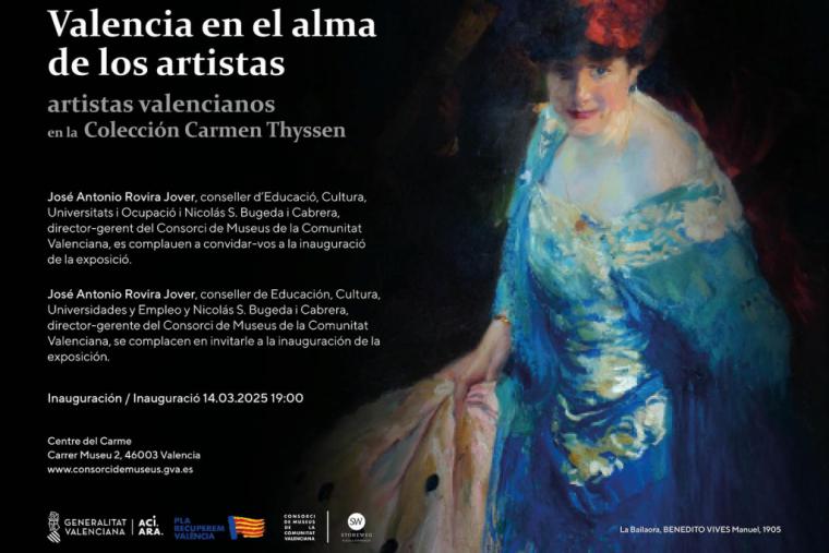 Exposición «Valencia en el Alma de los Artistas» en el CCCC hasta junio de 2025