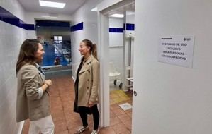 Concluyen las mejoras de accesibilidad en la Piscina Municipal Castalia