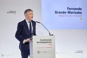 Grande-Marlaska propone reforzar la estrategia migratoria en colaboración con países de origen y tránsito