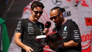 Russell reconoce el talento de Hamilton tras la emocionante carrera en Abu Dhabi