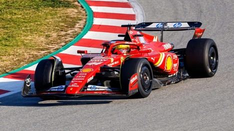 Hamilton, Leclerc y Piastri completan pruebas de neumáticos para Pirelli en Barcelona