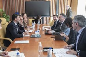 José Díez y el alcalde de Alicante coordinan proyectos conjuntos para la ciudad