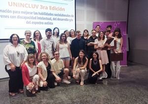 Graduación de jóvenes con discapacidad intelectual en la Universitat de València