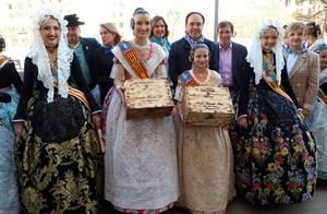 Juanfran Pérez Llorca participa en la mascletà de València