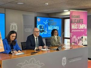Alicante lanza campaña para una ciudad más limpia con cuatro mensajes clave