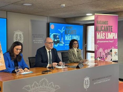 Alicante lanza campaña para una ciudad más limpia con cuatro mensajes clave