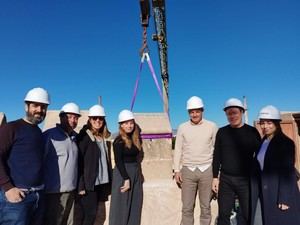 Comienza el desmontaje de la Torre Placia para su restauración en Alicante