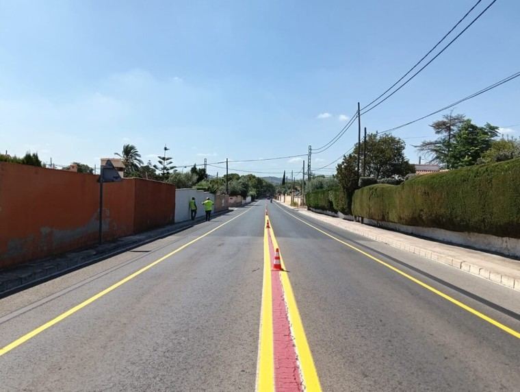 Mejoras en la travesía de L’Eliana para mayor seguridad vial y peatonal