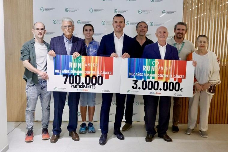 Diputación de Valencia apoya RunCáncer tras recaudar 3 millones para investigación del cáncer