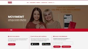 EMT de València lanza una web más accesible para gestionar pagos en transporte público