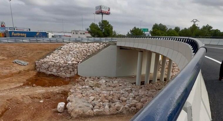 La Generalitat reabre el puente a Bonaire antes del Black Friday tras su reconstrucción