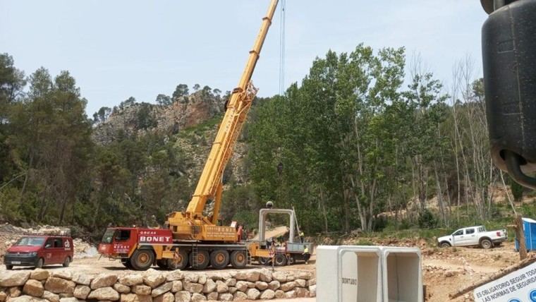 La Generalitat mejora los puentes de Sinarcas para enfrentar inundaciones futuras