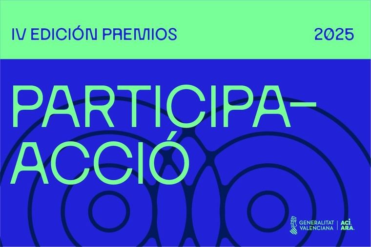 La Generalitat otorga los Premios Participa-Acció 2025 para impulsar la participación ciudadana
