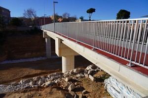 La Generalitat concluye la pasarela de Mas del Jutge en Torrent, última obra pendiente