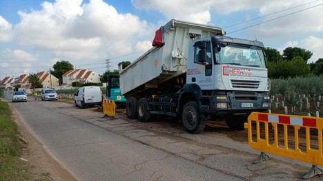 La Generalitat comienza la reparación del Camí de Santa Ana tras las riadas