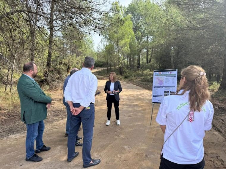 La Generalitat destina 342.000 euros a mejorar las pistas forestales de Caudiel