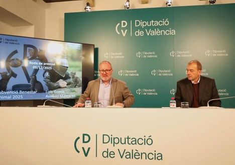 Valencia destina un millón de euros a pequeños municipios para la Ley de Bienestar Animal