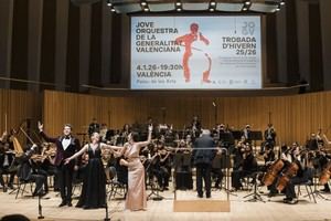 La Jove Orquestra de la Generalitat cierra su temporada invernal con gran éxito de público