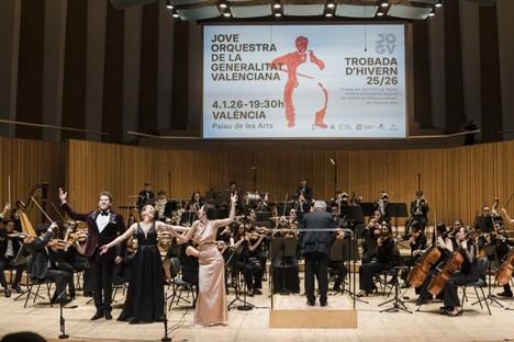 La Jove Orquestra de la Generalitat cierra su temporada invernal con gran éxito de público